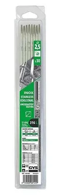 Image de 30 électrodes 316L inox Ø 2.5 GYS 081499