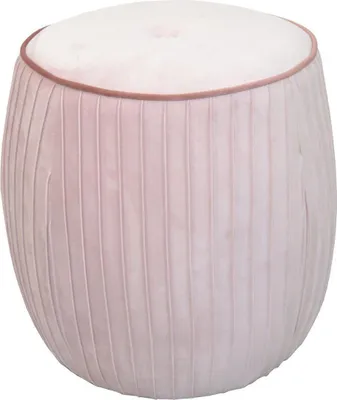 Produktbild von Pouf Sitzpouf Sitzhocker Fußhocker Hocker in Rose