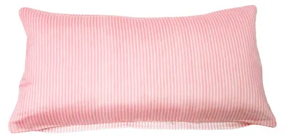 Produktbild von Wende Kissenhülle Satin rosa Baumwolle Kissenbezug 40x80 cm