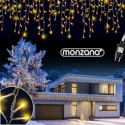 Productafbeelding van Kerstverlichting LED Lichtsnoer Kerst Warmwit 15m