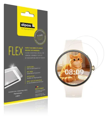 Image de 2x Film de protection d'écran pour Parsonver LW51, recouvre 100% de l'écran, dipos Flex