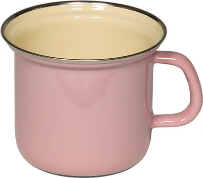 Produktbild von Riess Topf mit Chromrand 12 cm 1,00 l 0269-006 rosa