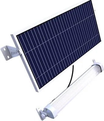 Produktbild von Solarsys - Solar-Beleuchtungsset für Fahrräder/Carports mit 2600 Lumen und 20 W Solarpanel, aus PC+ABS-Material - Ideal für Fahrräder, Bushaltestellen, Busbahnhöfe, Grillunterstände u.v.m.