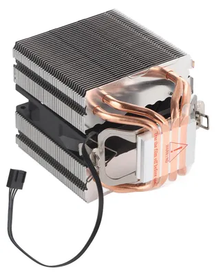 Image de Kit de refroidissement pour processeur à 4 caloducs, compatible avec les plateformes LGA2011, 1366, 1150, 1151, 1155 et 1156