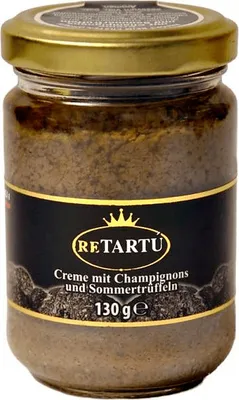 Produktbild von RETARTÙ Creme mit Champignons & Sommertrüffeln 130g