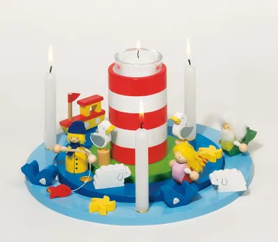 Immagine prodotto di goki 60973 Ghirlanda di compleanno "Maritim", colorata (1 set)