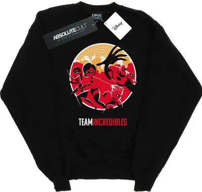 Immagine prodotto di Disney - Felpa "Incredibles 2 Team Incredibles" per donne BI32138 (L) (Schwarz)