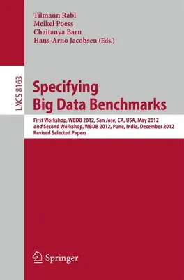 Immagine prodotto di Specifying Big Data Benchmarks