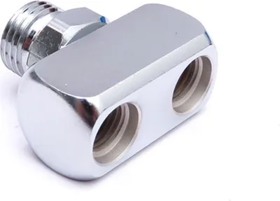 Immagine prodotto di Metalsub 9/16''-3/8'' raccordo per tubo flessibile argento argento Taglia unica