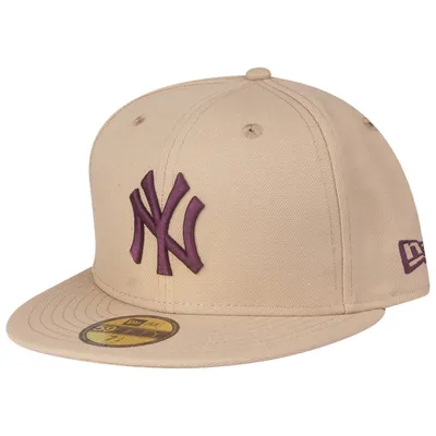 Produktbild von New Era 59Fifty Fitted Cap - New York Yankees beige - 7 1/8