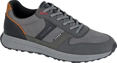 Produktbild von R21 - Herren Sneaker "Original Denim Collection" DF2426 (44,5 EU) (Grau/Schwarz)