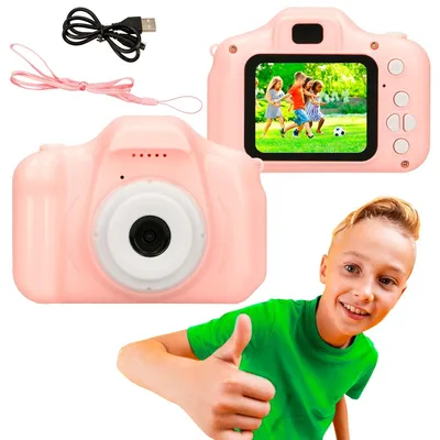 Immagine prodotto di Extralink Fotocamera Bambini, 1080P, Display 2.0", Rosa