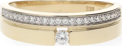 Produktbild von JuwelmaLux Ring 333 Gold mit Zirkonia JL10-07-1623 Größe 56