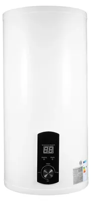 Immagine prodotto di Serbatoio per acqua calda - Scaldabagno elettrico da 50 l - 2000 W - Montaggio verticale - Serbatoio interno smaltato - Per cucina, bagno e salotto - Bianco