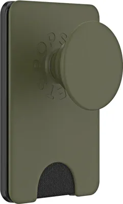 Zdjęcie produktu dla PopSockets, PopWallet MagSafe Etui na karty i uchwyt do smartfona, zielony