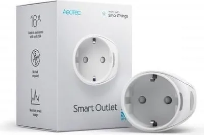 Image de Prise intelligente Wi-Fi de type F avec suivi de la consommation d'énergie