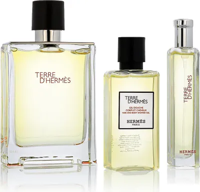 Immagine prodotto di Hermes - Terre d'Hermes Set regalo EDT 100 ml, miniatura EDT 15 ml e gel doccia 40 ml 100ml