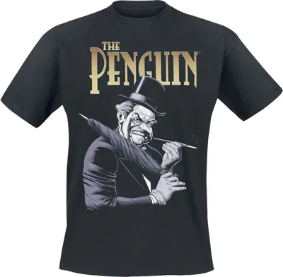 Produktbild von Batman T-Shirt Herren The Penguin schwarz M