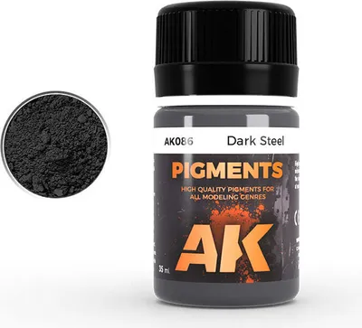 Produktbild von AK Interactive Pigments Dark Steel