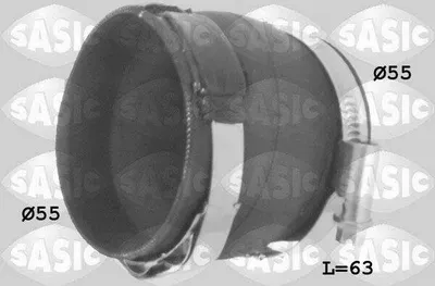 Produktbild von SASIC 3350003 Turbo Ladeluftschlauch für CITROËN C5 III Kombi (RW) passend für PEUGEOT 407 SW (6E)