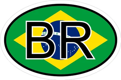 Produktbild von Kiwistar - Autoaufkleber - 15x10 cm - außen klebendKiwistar Autoaufkleber - Brasilien BR Auto, Laptop, Fahrrad, LKW, Motorrad Mehrfarbig Autoaufkleber Aufkleber KFZ Flagge Fahne
