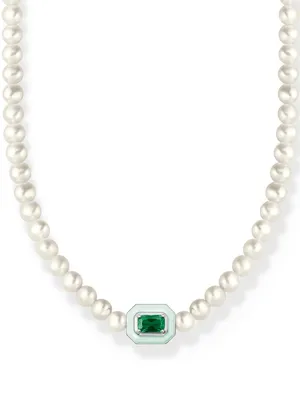 Zdjęcie produktu dla Thomas Sabo KE2183-082-6 Choker naszyjnik damski z pereł, regulowany