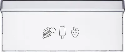 Produktbild von Beko Gefrierschubladenblende 4640511200 für Kühlschrank Gefrierschrank | Frontblende Gefrierschublade, Abdeckung Gefrierschublade