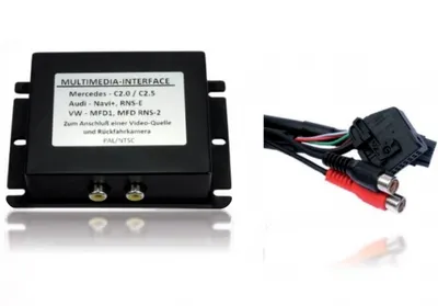 Obrázek produktu pro Adaptér multimediálního rozhraní DVD VIDEO DVB-T pro rádio MFD 2 RNS2 RNS 2 Nexus