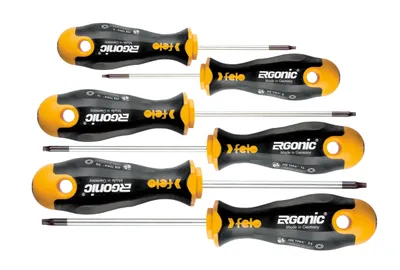 Produktbild von Felo Schraubendreher Satz ERGONIC, 6-tlg Tx