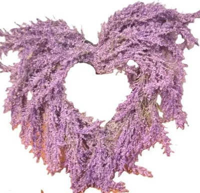 Immagine prodotto di cuore lavanda 20x22 cm 67033
