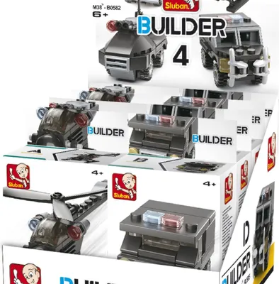 Produktbild von Sluban Builder Display Police Polizei M38-B0595