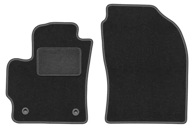 Immagine prodotto di Tappetini anteriori in moquette per Suzuki Swace 2020- (station wagon) – 2 pezzi, grigio grafite, su misura – Wielganizator LUX