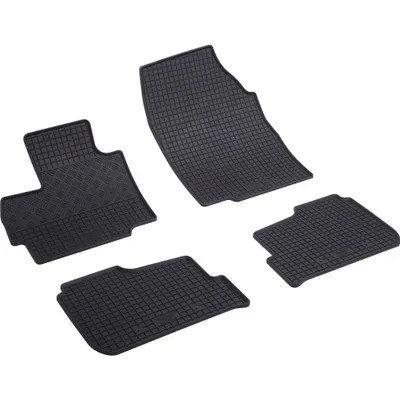 Produktbild von RIGUM Fußmatten Set Gummi für MITSUBISHI Mirage / Space Star Schrägheck (A0A) Vorne+Hinten
