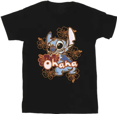 Produktbild von Disney - "Ohana" T-Shirt für Herren BI33399 (L) (Schwarz)