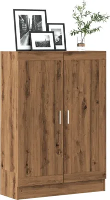 Zdjęcie produktu dla Maison Exclusive – regał na książki z drewna dębowego Artisan 82,5 x 30,5 x 115 cm Materiał drewnopochodny