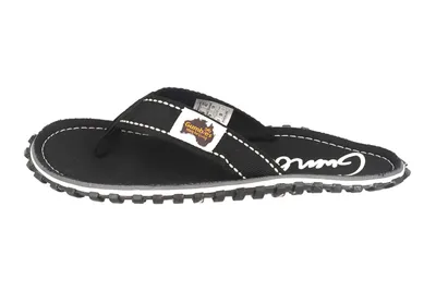 Obrázek produktu pro Gumbies Islander Black Oddělovače prstů v plusových velikostech Black 2215 large Unishoes