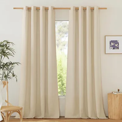 Produktbild von Gardinen Set Landhausstil 2er Set 300 x 140 cm
