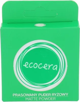Productafbeelding van Ecocera: Geperst rijstpoeder voor de vette en gemengde huid, 10 gram