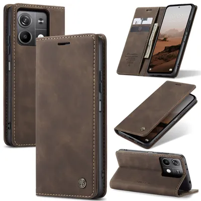 Image de Housse de téléphone Caseme pour Xiaomi Redmi Note 13 Pro 5G / Poco X6 5G Marron foncé
