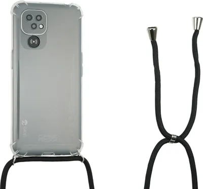 Zdjęcie produktu dla TPU-Hülle für Doro 8100 und 8200 transparent mit Band schwarz