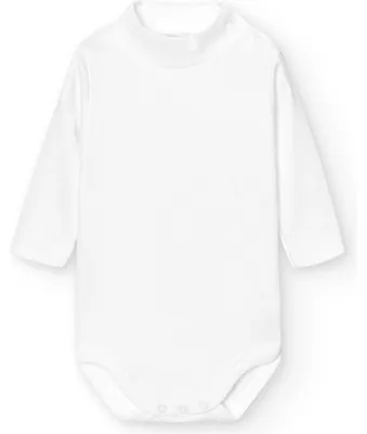 Produktbild von BABIDU Langarm-Baby-Body mit Rollkragen, 100% Baumwolle, Baby-Body für Neugebore