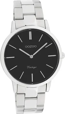 Produktbild von Oozoo Metall Damen Uhr Analog Quarzuhr Armband silber Vintage Series D2UOC20031