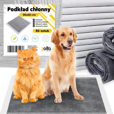 Obrázok produktu pre Vlhkosť pohlcujúce podložky pre zvieratá 90x60cm, 50 ks.