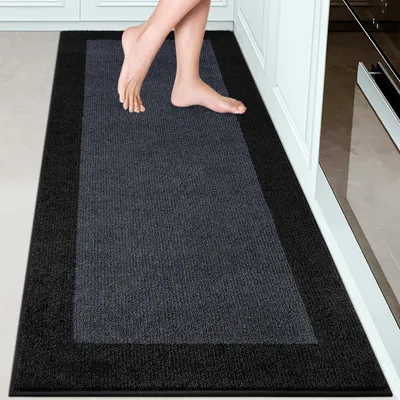 Produktbild von Vloerkleed wasserbar, wasserabsorbierend, 60 x 178 cm, für Küche und Bad