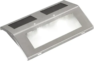 Obrázek produktu pro vidaXL 4 ks solární schodišťové lampy 2 LED nástěnné světlo Solární lampa