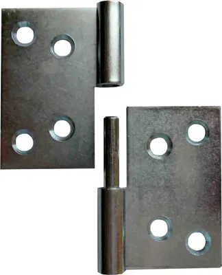 Produktbild von AUSHEBESCHARNIER vz LINKS 60 x 80 x 2,0 mm Pck a 2 Stk