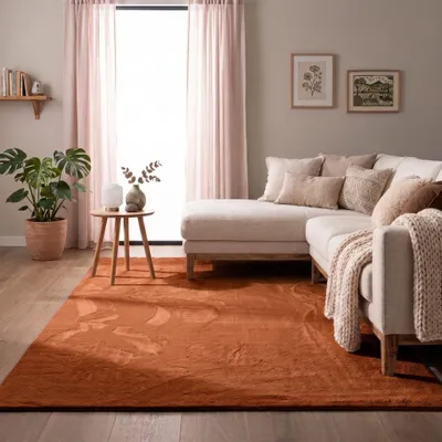 Produktbild von Volero - Flauschiger Teppich - Cozy Terra - 230x320cm - Wohnzimmer, Schlafzimmer, Büro, Jugendzimmer - Modern, Skandinavisch