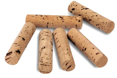 Produktbild von Black Cat Kork Sticks 50x11mm - 6 Korkstäbe für Köderfisch Ausstanzer