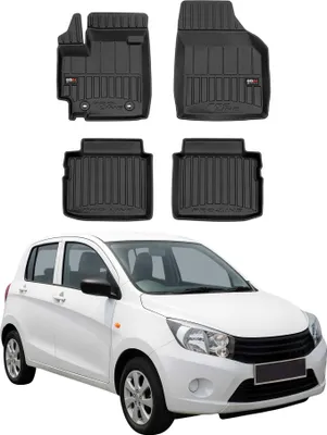 Image de 2014-2019 Tapis de sol Suzuki Celerio TPE noir 4 pcs