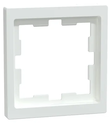 Produktbild von Merten D-Life Rahmen, 1fach, Lotosweiß MTN4010-6535